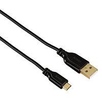 Купить Кабель USB Hama USB A (m)/microUSB (m) 0.75м Позолоченные контакты (00135700) в Липецке