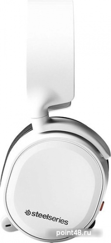 Купить Наушники с микрофоном Steelseries Arctis 3 2019 Edition белый 3м мониторы оголовье (61506) в Липецке фото 2