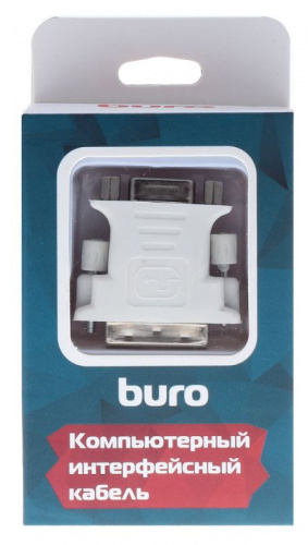 Купить Адаптер Buro BHP RET ADA_DVI-VGA DVI-I(m) VGA (f) серый блистер в Липецке фото 5
