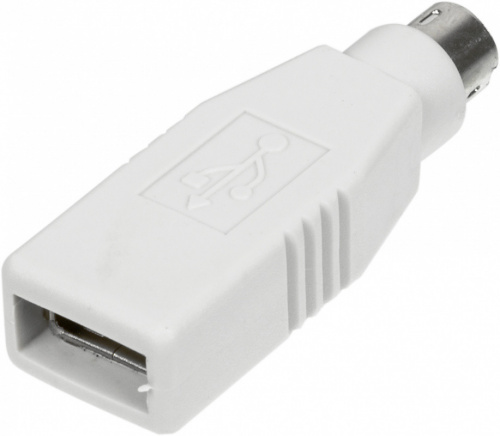 Купить Переходник Ningbo MD6M USB013A PS/2 (m) USB A(f) серый в Липецке фото 2