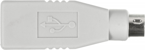 Купить Переходник Ningbo MD6M USB013A PS/2 (m) USB A(f) серый в Липецке фото 4