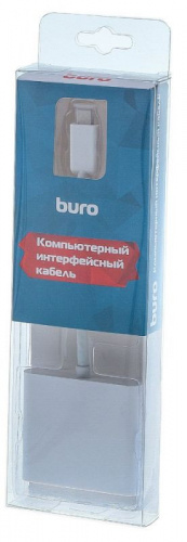 Купить Переходник Buro BHP RET TPC-HDM USB Type-C (m) HDMI (f) USB 3.0 A(f) USB Type-C (f) белый в Липецке фото 5