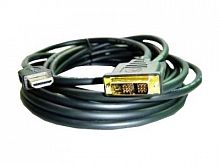 Купить Кабель HDMI - DVI Single Link (19M -19M) 1.8м GemBird <CC-HDMI-DVI-6> экранированный , позол. конт. в Липецке