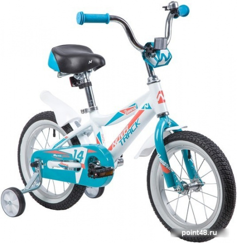 Купить Детский велосипед Novatrack Novara 14 (белый/голубой, 2019) в Липецке на заказ фото 2