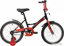 Купить Детский велосипед Novatrack Strike 18 2020 183STRIKE.BKR20 (черный/красный) в Липецке
