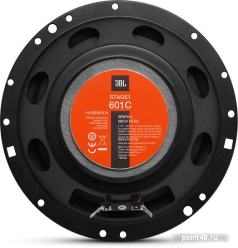 Колонки автомобильные JBL Stage1 601C 200Вт 90дБ 4Ом 16см (6дюйм) (ком.:2кол.) компонентные в Липецке от магазина Point48 фото 3