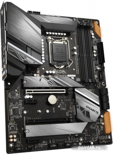 Материнская плата Gigabyte Z590 GAMING X Soc-1200 Intel Z590 4xDDR4 ATX AC`97 8ch(7.1) 2.5Gg RAID+DP фото 2