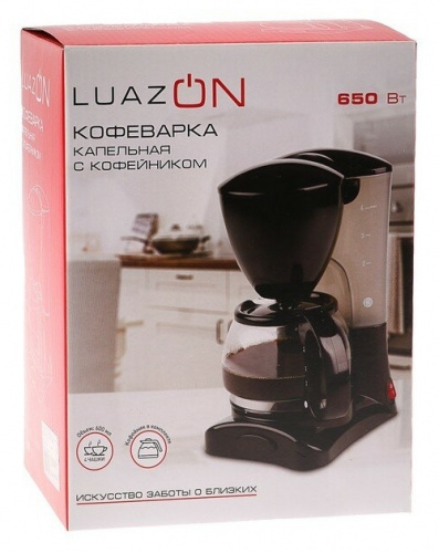 Купить Кофеварка  LUAZON HOME LKM-651 3863048 в Липецке фото 6