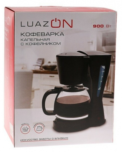 Купить Кофеварка LUAZON HOME LKM-654 3863050 в Липецке фото 6
