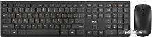 Купить Клавиатура + мышь Acer OKR030 клав:черный мышь:черный USB беспроводная slim в Липецке