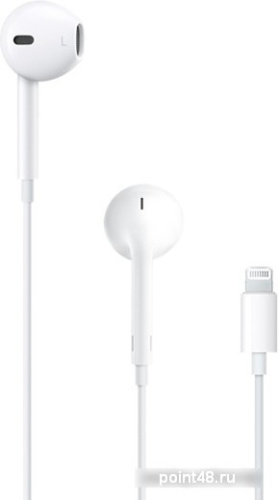 Купить Гарнитура вкладыши Apple EarPods 1.1м белый проводные (в ушной раковине) в Липецке