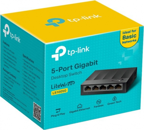 Купить Коммутатор TP-Link LS1005G 5G неуправляемый в Липецке фото 2