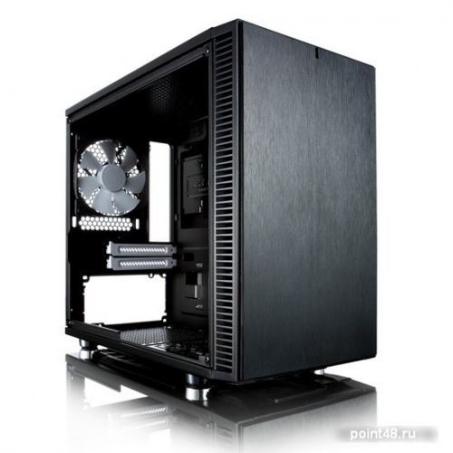 Корпус Fractal Design Define Nano S черный/черный без БП ITX 4x120mm 3x140mm 2xUSB3.0 audio bott PSU фото 2