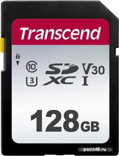 Купить Флеш карта SDXC 128Gb Class10 Transcend TS128GSDC300S w/o adapter в Липецке