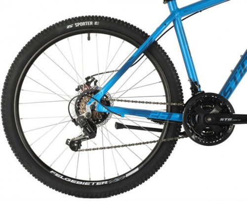 Купить Велосипед Stinger Element Evo 26 р.16 2021 (синий) в Липецке на заказ фото 3