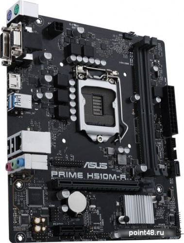 Материнская плата Asus PRIME H510M-R-SI Soc-1200 Intel H510 2xDDR4 mATX AC`97 8ch(7.1) GbLAN+VGA+DVI+HDMI White Box фото 2
