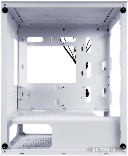 Корпус 1STPLAYER TRILOBITE T3-G White / mATX, TG / 4x 120mm LED fans inc. / T3-G-WH-4F1-W фото 2