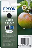 Купить Картридж струйный Epson T1291 C13T12914012 черный (11.2мл) для Epson SX420W/BX305F в Липецке