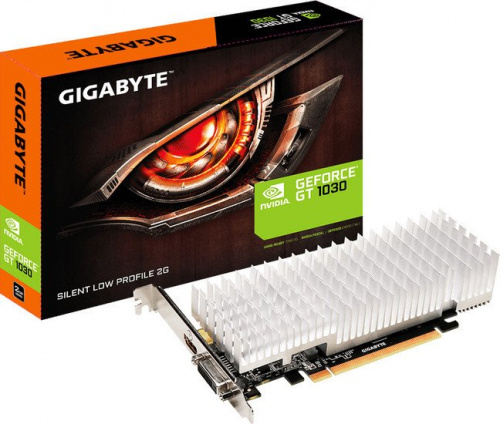 Видеокарта Gigabyte PCI-E GV-N1030SL-2GL nV ia GeForce GT 1030 2048Mb 64bit GDDR5 1227/6008 DVIx1/HDMIx1/HDCP Ret фото 3