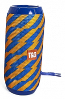 Купить Портативная акустика T&amp;G TG117 сине-оранжевый в Липецке
