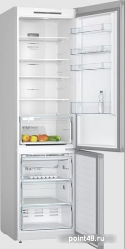 Холодильник Bosch KGN39UL25R нержавеющая сталь (двухкамерный) в Липецке фото 2