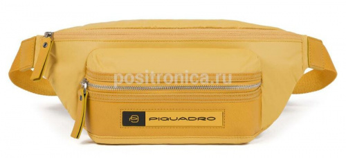 Купить Сумка на пояс Piquadro Bios CA2174BIO/G желтый нейлон в Липецке фото 3