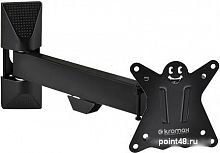 Купить Кронштейн для телевизора Kromax CASPER-103 черный 10 -26  макс.15кг настенный поворот и наклон в Липецке