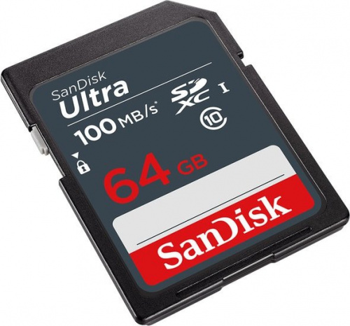 Купить Флеш карта SDXC 64Gb Class10 Sandisk SDSDUNR-064G-GN3IN Ultra в Липецке фото 2