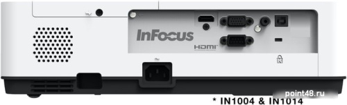 Купить Проектор InFocus IN1014 white (LCD, 1024x768, 3400Lm, 1.48-1.78:1, 2000:1, VGA, HDMI, Composite, USB-B, RS-232) (IN1014) в Липецке фото 3