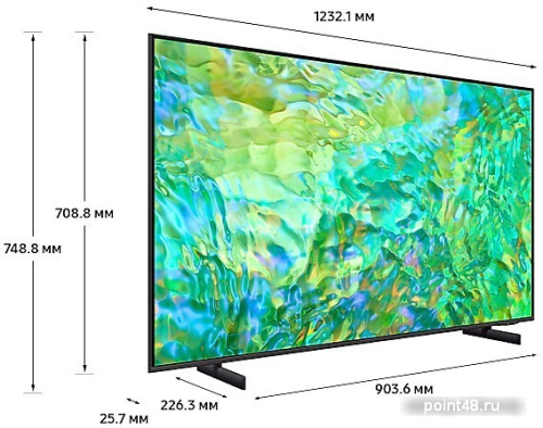 Купить Телевизор Samsung Crystal UHD 4K CU8000 UE55CU8000UXRU в Липецке фото 3