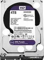 Жесткий диск WD Original SATA-III 4Tb WD40PURZ V eo Purple (5400rpm) 64Mb 3.5
