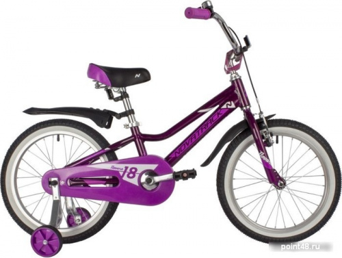 Купить Детский велосипед Novatrack Novara 18 2022 185ANOVARA.VL22 (фиолетовый) в Липецке на заказ