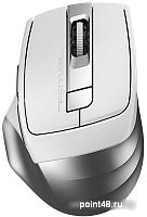 Купить Мышь A4 Fstyler FB35 белый/серый оптическая (2000dpi) беспроводная BT/Radio USB (6but) в Липецке