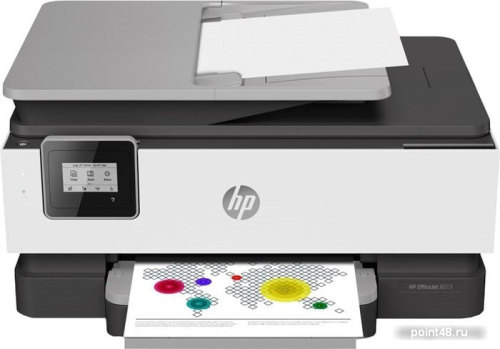 Купить МФУ струйный HP OfficeJet 8013 (1KR70B) A4 Duplex WiFi черный/белый в Липецке