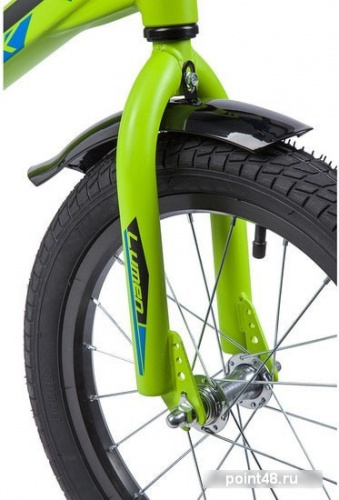 Купить Детский велосипед Novatrack Lumen 16 (зеленый/черный, 2019) в Липецке на заказ фото 3