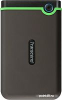 Купить Жесткий диск Transcend USB 3.0 4Tb TS4TSJ25M3S StoreJet 25M3S (5400rpm) 2.5 серый в Липецке