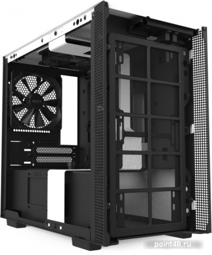 Корпус NZXT CA-H210I-W1 H210i Mini ITX White/Black Chassis with Smart Device 2, 2x120mm Aer F Case Fans, 1xLED Strip фото 2