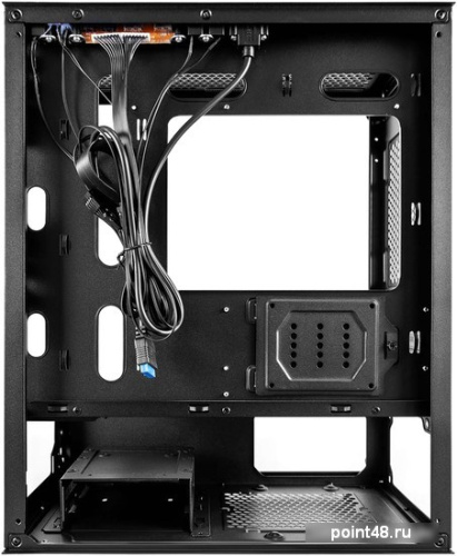 Корпус 1STPLAYER TRILOBITE T3-G Black / mATX, TG / 4x 120mm LED fans inc. / T3-G-BK-4F1 фото 2