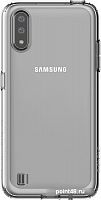 Чехол (клип-кейс) Samsung для Samsung Galaxy A01 araree A cover прозрачный (GP-FPA015KDATR) в Липецке