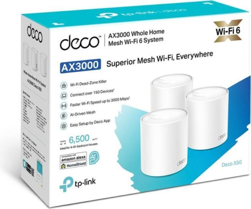 Купить Wi-Fi система TP-Link Deco X50 (3 шт) в Липецке фото 2