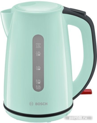 Купить Чайник электрический Bosch TWK7502 1.7л. 2200Вт бирюзовый (корпус: пластик) в Липецке