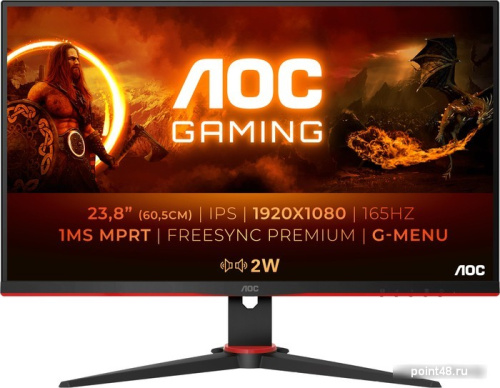 Купить Игровой монитор AOC 24G2SPAE/BK в Липецке