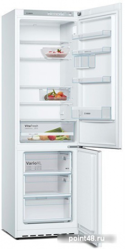 Холодильник Bosch KGV39XW22R белый (двухкамерный) в Липецке фото 2