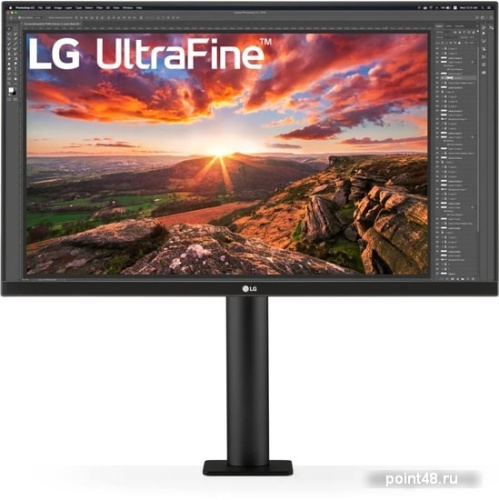 Купить Монитор LG 27  UltraFine 27UN880-B черный IPS LED 16:9 HDMI матовая 1000:1 350cd 178гр/178гр 3840x2160 D-Sub FHD 4.6кг в Липецке фото 2