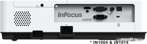 Купить Проектор InFocus IN1024 white (LCD, 1024x768, 4000Lm, 1.48-1.78:1, 5000:1, VGA, 2xHDMI, Composite, USB-A, USB-B, RS-232, RJ45) (IN1024) в Липецке фото 2