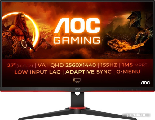 Купить Игровой монитор AOC Q27G2E/BK в Липецке