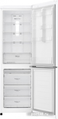 Холодильник двухкамерный LG GA-B419 SQGL морозильная камера снизу, цвет белый в Липецке фото 2