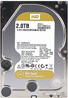 Жесткий диск WD Original SATA-III 2Tb WD2005FBYZ Gold (7200rpm) 128Mb 3.5