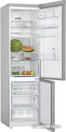Холодильник Bosch KGN39XI28R нержавеющая сталь (двухкамерный) в Липецке фото 3