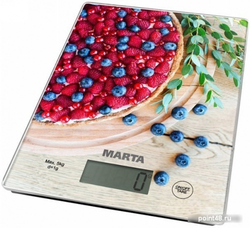 Купить Кухонные весы Marta MT-1634 (ягодный пирог) в Липецке